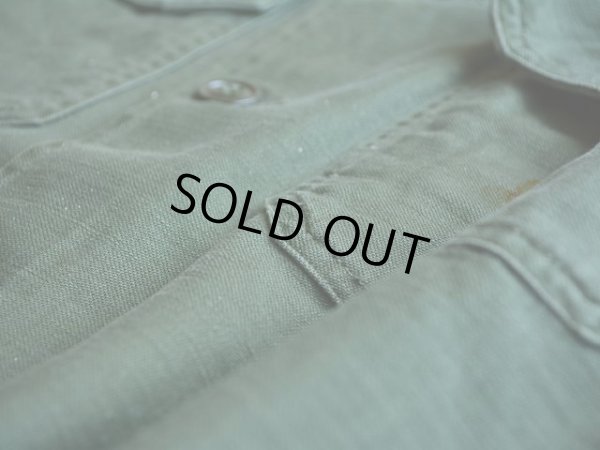 画像9: 1960s US.ARMY ユーティリティシャツ(3rd)　 表記15 1/2 