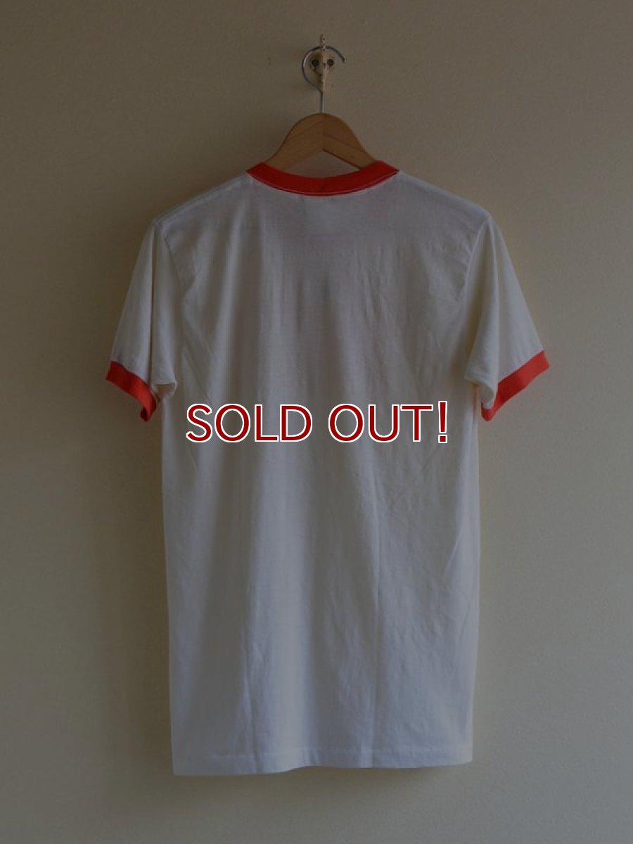 画像2: 1980s Levi's オリンピックリンガーTシャツ　 モスクワ五輪　 表記M  (2)