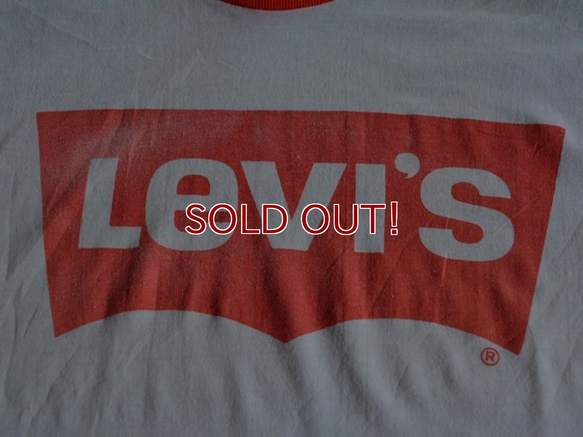 画像6: 1980s Levi's オリンピックリンガーTシャツ　 モスクワ五輪　 表記M  (6)