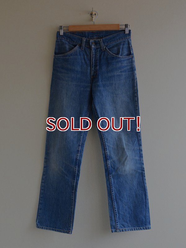 1970s Levi's 519デニム 表記w30 - 古着屋HamburgCafe