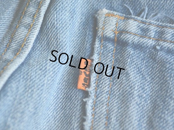 画像4: 1970s Levi's 519デニム  表記w30