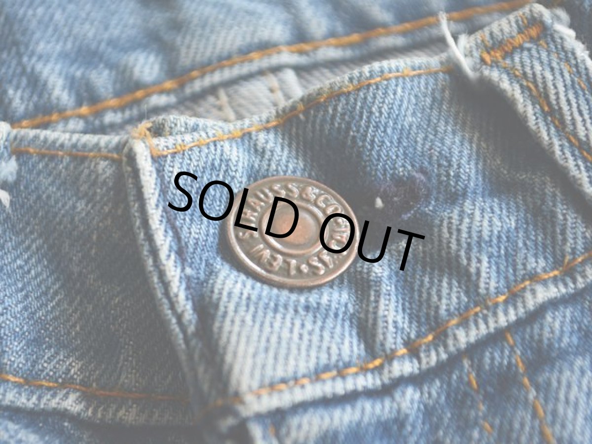 画像5: 1970s Levi's 519デニム　 表記w30  (5)