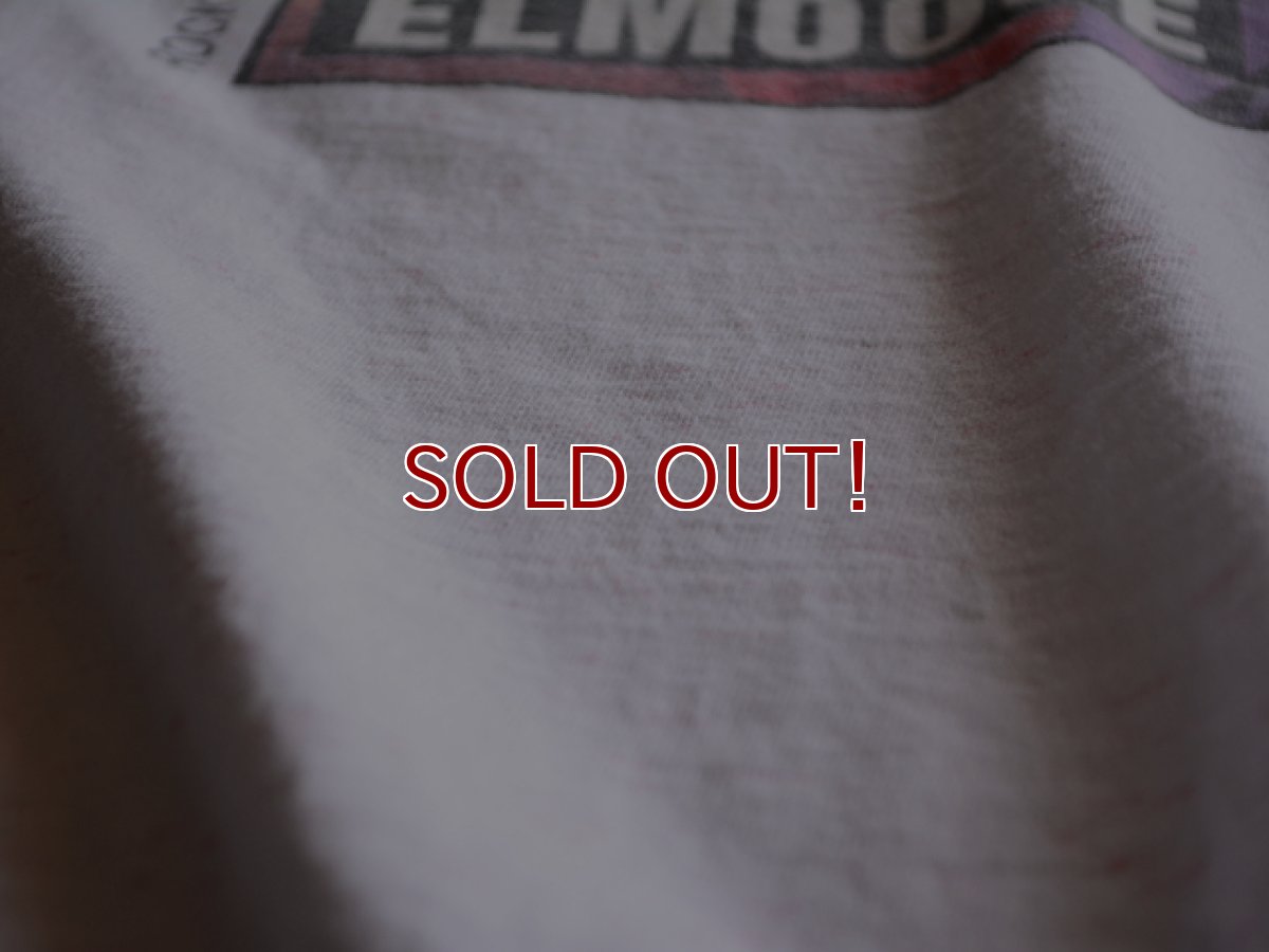 画像9: 1990s ELVIS 29￠Stamp PARODY ELMOOSE Tシャツ　 表記L  (9)