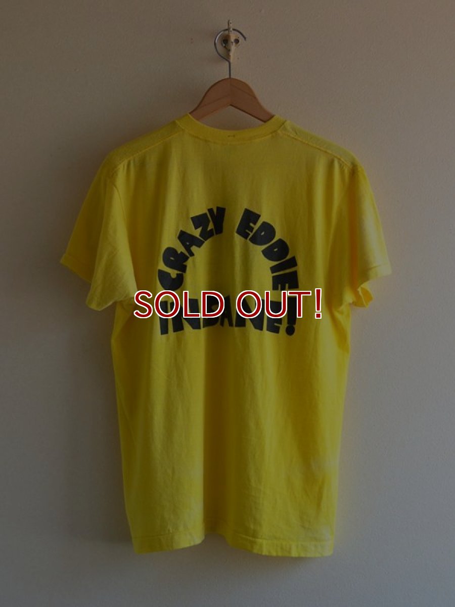 画像2: 1980s CRAZY EDDIE Tシャツ　 表記XL  (2)