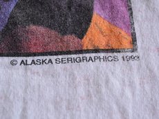 画像7: 1990s ELVIS 29￠Stamp PARODY ELMOOSE Tシャツ　 表記L  (7)