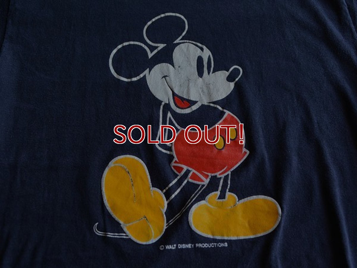 画像5: 1980s Mickey Mouse Tシャツ　 表記L  (5)