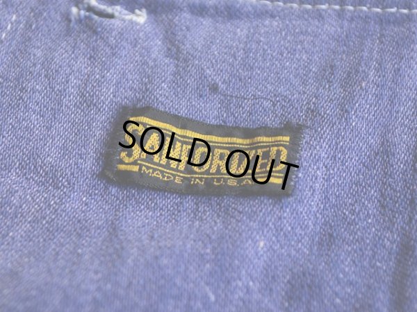 画像6: 1970s ELY デニムカバーオール  表記46