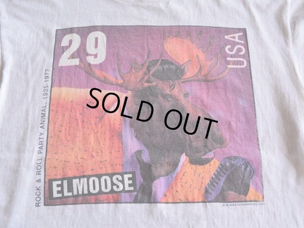 画像6: 1990s ELVIS 29￠Stamp PARODY ELMOOSE Tシャツ　 表記L 