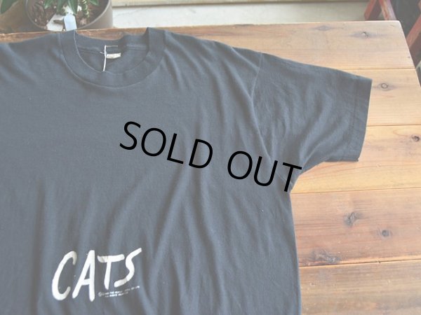 画像4: 1980s ミュージカル CATS Tシャツ　 表記XL 