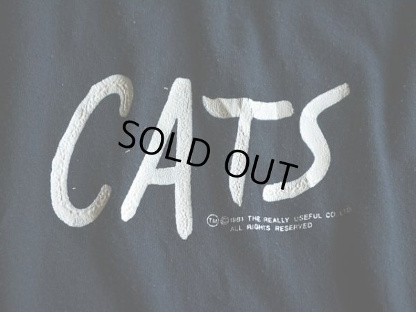 画像5: 1980s ミュージカル CATS Tシャツ　 表記XL 