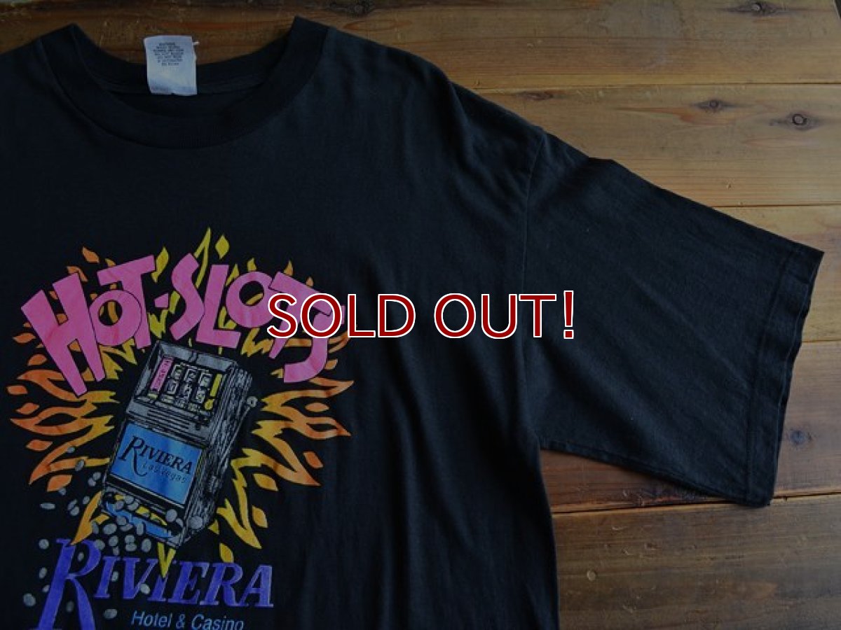 画像4: 1990s Riviera Hotel&Casino HOT-SLOTS Tシャツ　 表記L  (4)