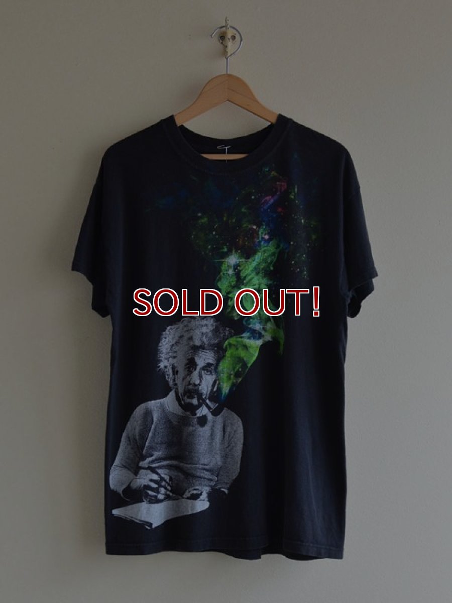 画像1: 2000s〜 Albert Einstein Tシャツ　 表記M  (1)