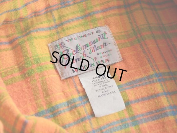 画像3: Rockmount ネルウエスタンシャツ　 表記15.5 