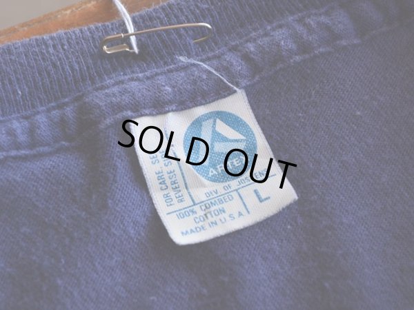 画像3: 1980s ARTEX カレッジTシャツ　 フロッキープリント　 表記L 