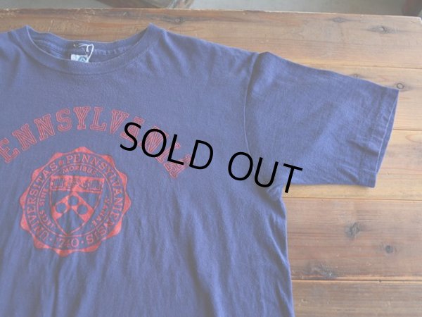 画像7: 1980s ARTEX カレッジTシャツ　 フロッキープリント　 表記L 