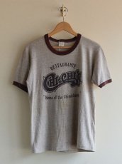 画像1: 1980s CHI-CHI'S 杢リンガーTシャツ　 表記M  (1)