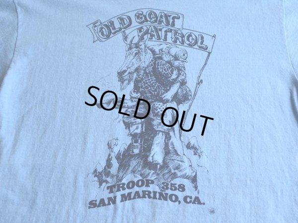 画像5: 1970s OLD GOAT PATROL Tシャツ　 表記L 