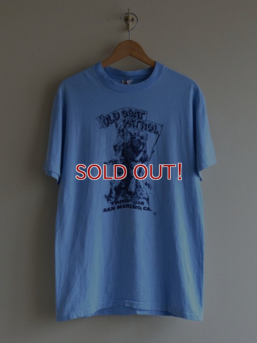 画像1: 1970s OLD GOAT PATROL Tシャツ　 表記L  (1)