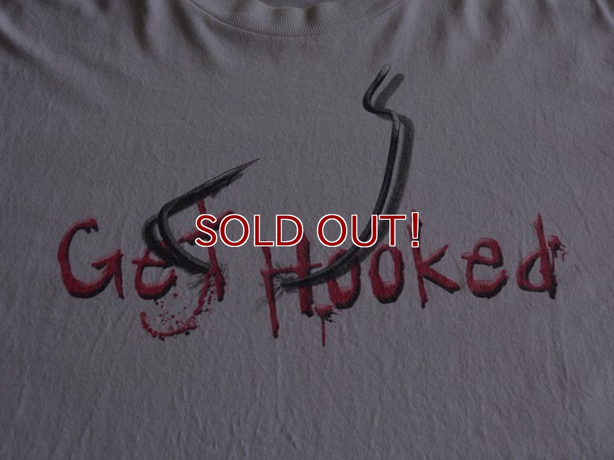 画像4: 1990s Get Hooked Tシャツ　 実寸XL  (4)