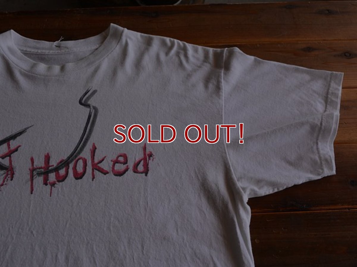 画像5: 1990s Get Hooked Tシャツ　 実寸XL  (5)