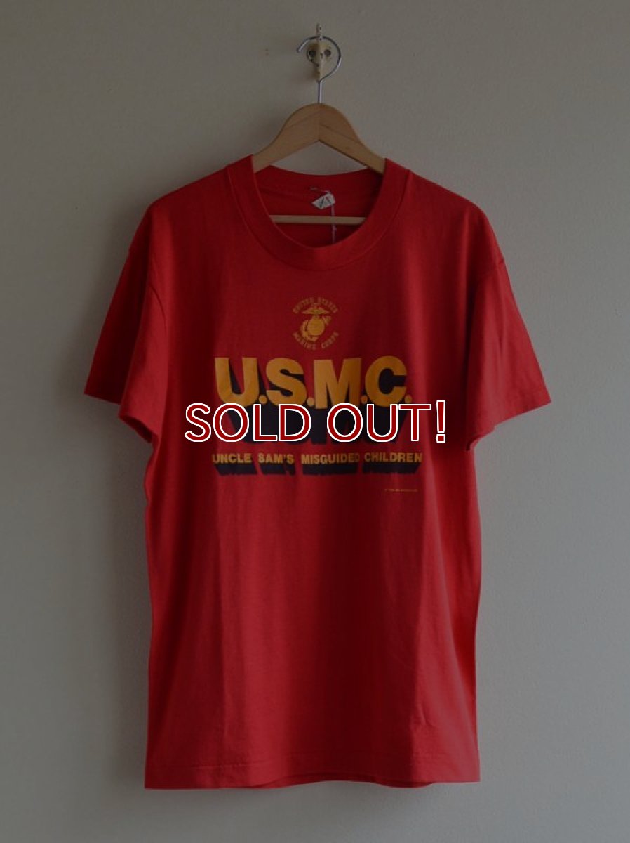 画像1: 1980s U.S.M.C. Tシャツ　 表記L  (1)