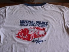 画像8: 1980s IMPERIAL PALACE AUTO COLLECTION 両面プリントリンガーTシャツ　 表記XL  (8)