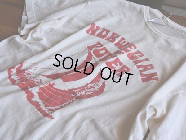 画像7: 1980s NORWEGIAN POWER Tシャツ　 表記L 