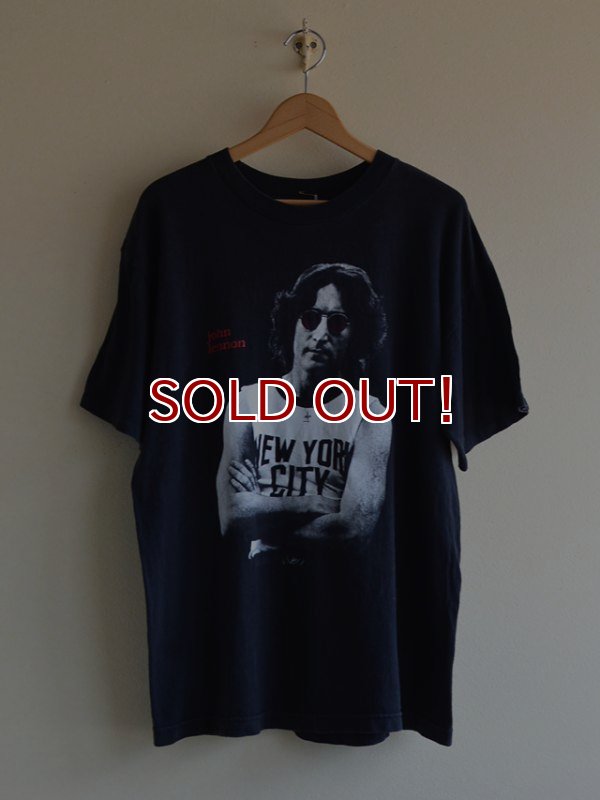 1990s John Lennon Tシャツ 表記L - 古着屋HamburgCafe