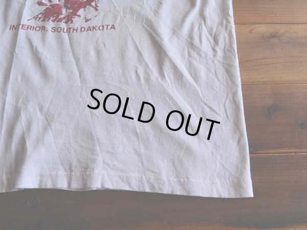 画像6: 1980s インディアンフェイスだまし絵リンガーTシャツ　 表記L 