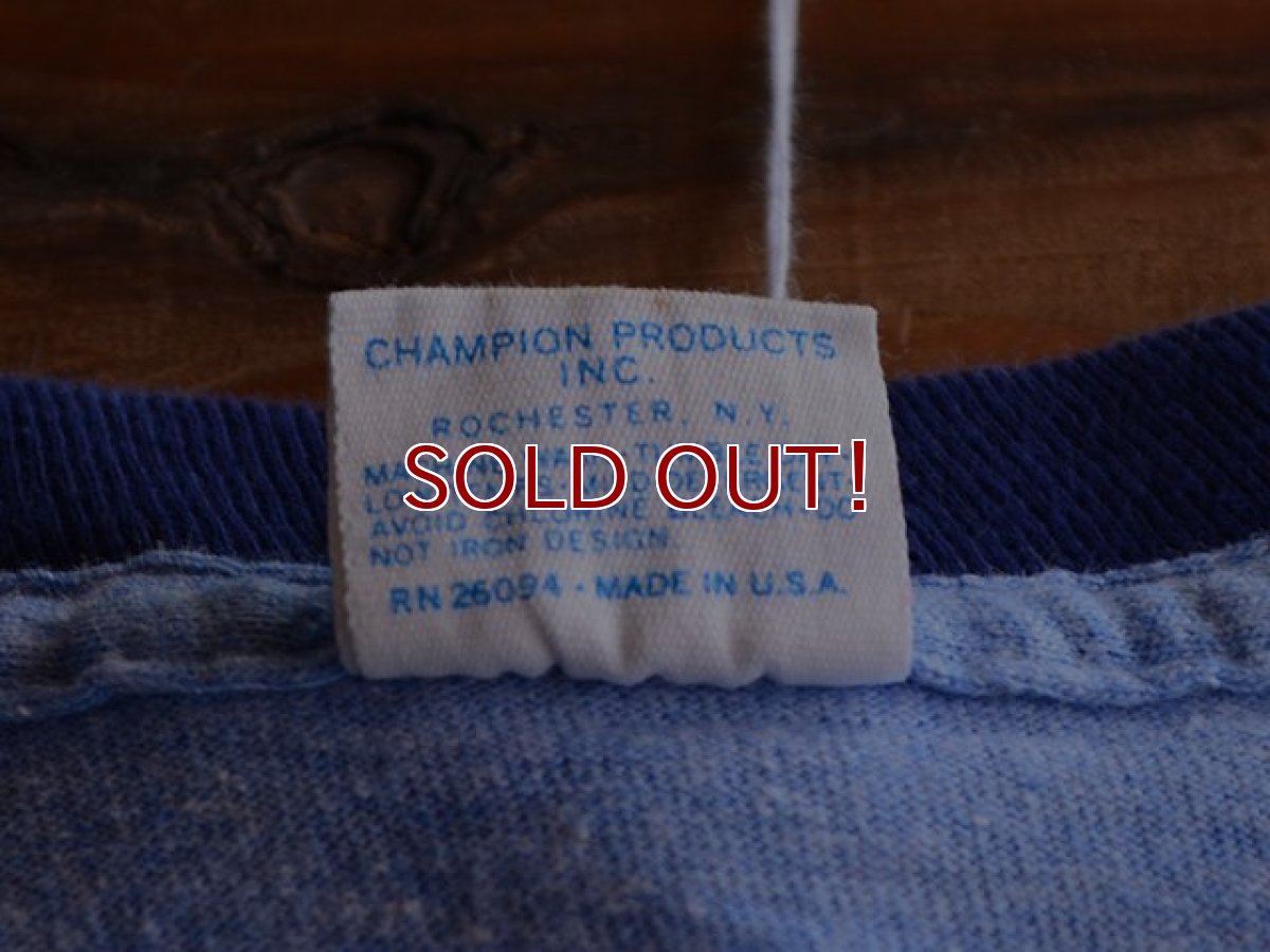 画像4: 1970s Champion S.P.Q.R.杢リンガーTシャツ　 表記XL  (4)
