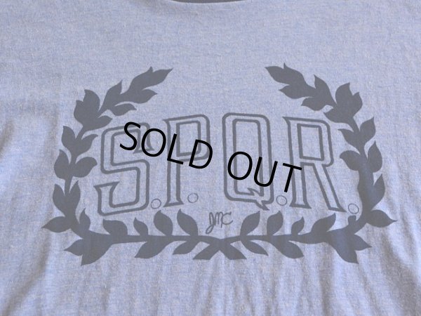 画像5: 1970s Champion S.P.Q.R.杢リンガーTシャツ  表記XL