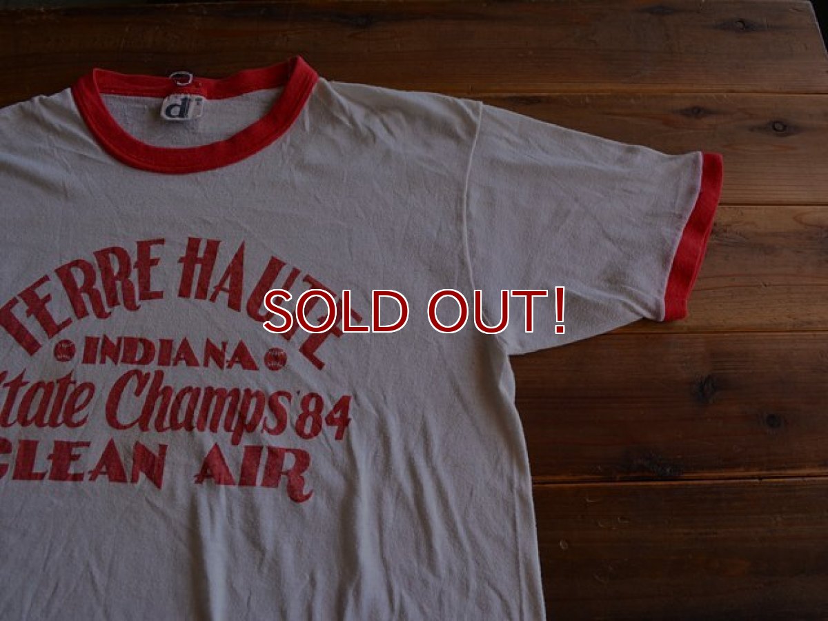 画像5: 1980s INDIANA STATE CHAMPS’84 リンガーTシャツ　 表記L  (5)