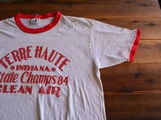 画像5: 1980s INDIANA STATE CHAMPS’84 リンガーTシャツ　 表記L  (5)