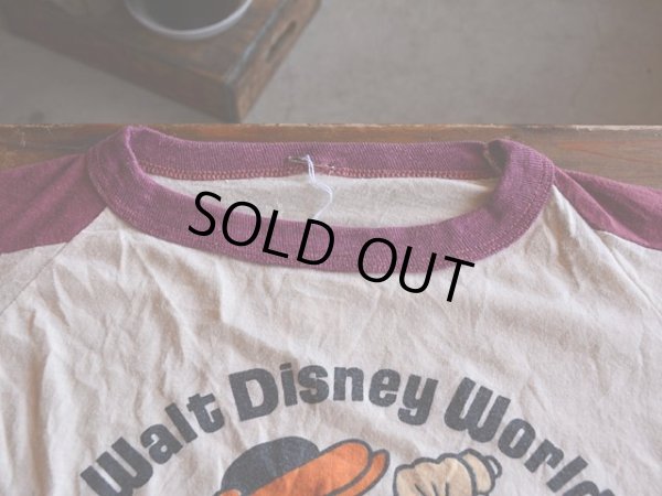 画像3: 1970s Mickey Mouse 染み込みプリントTシャツ　 実寸M 