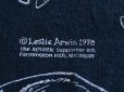 画像7: 1990s Leslie Arwin 人体骨格だまし絵Tシャツ　 実寸L-XL 