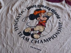 画像5: 1970s Mickey Mouse 染み込みプリントTシャツ　 実寸M  (5)