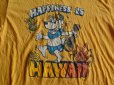 画像5: 1970s HAPPINESS IS HAWAII Tシャツ　 実寸M 