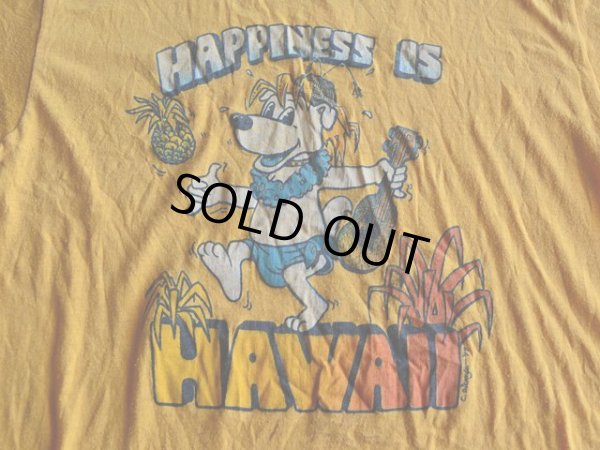画像5: 1970s HAPPINESS IS HAWAII Tシャツ　 実寸M 