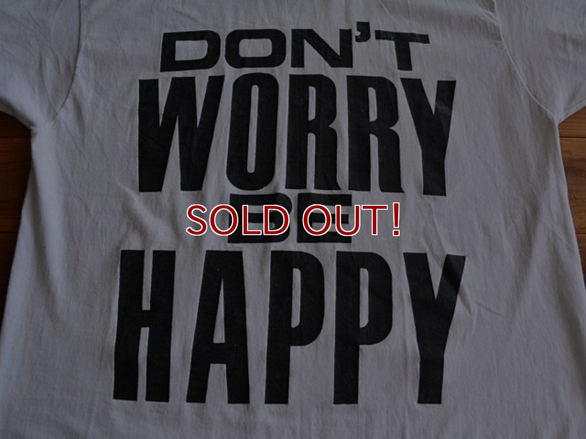 画像5: 1990s DON'T WORRY BE HAPPY Tシャツ　 表記XL  (5)