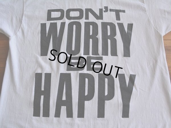 画像5: 1990s DON'T WORRY BE HAPPY Tシャツ　 表記XL 