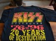 画像8: 1990s KISS 20YEARS OF DESTRUCTION Tシャツ　 表記XL 