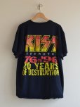 画像2: 1990s KISS 20YEARS OF DESTRUCTION Tシャツ　<br>表記XL<br> (2)