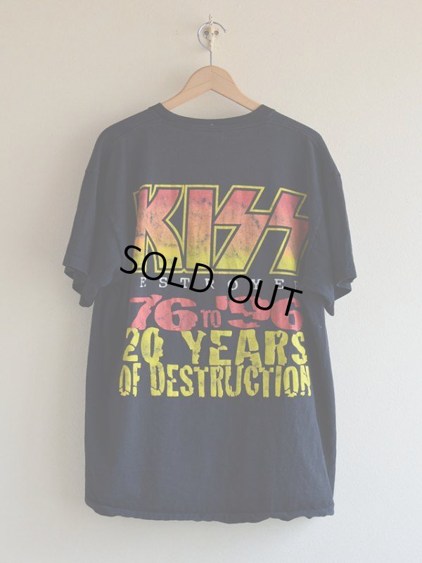 画像2: 1990s KISS 20YEARS OF DESTRUCTION Tシャツ　 表記XL 