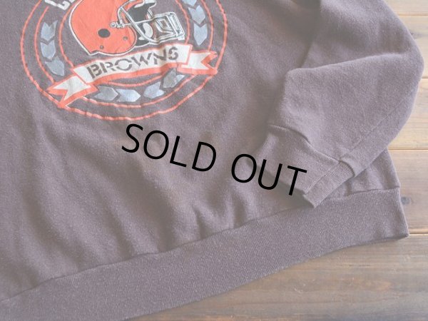 画像7: 1980s Champion CLEVELAND BROWNS スウェット　 表記L 
