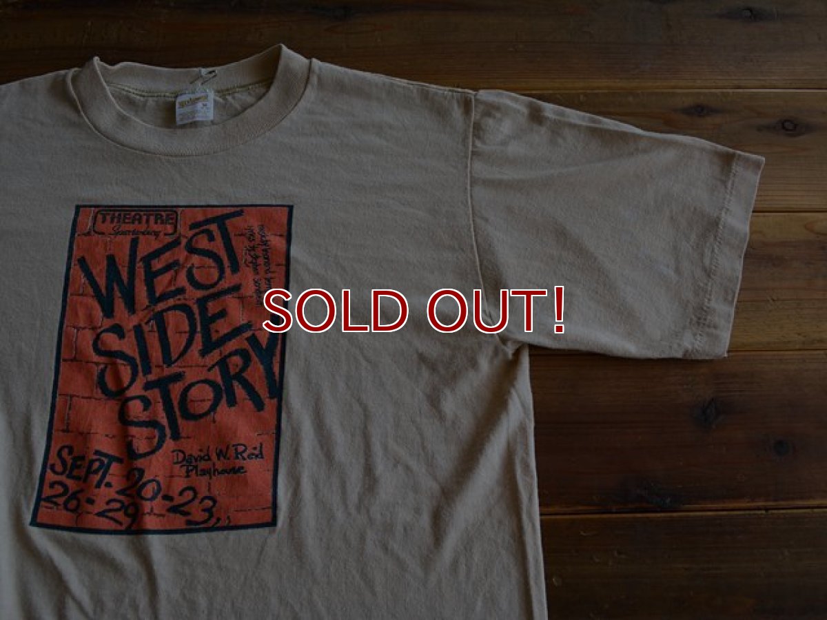 画像4: 1980s ミュージカル WEST SIDE STORY Tシャツ　 表記M  (4)