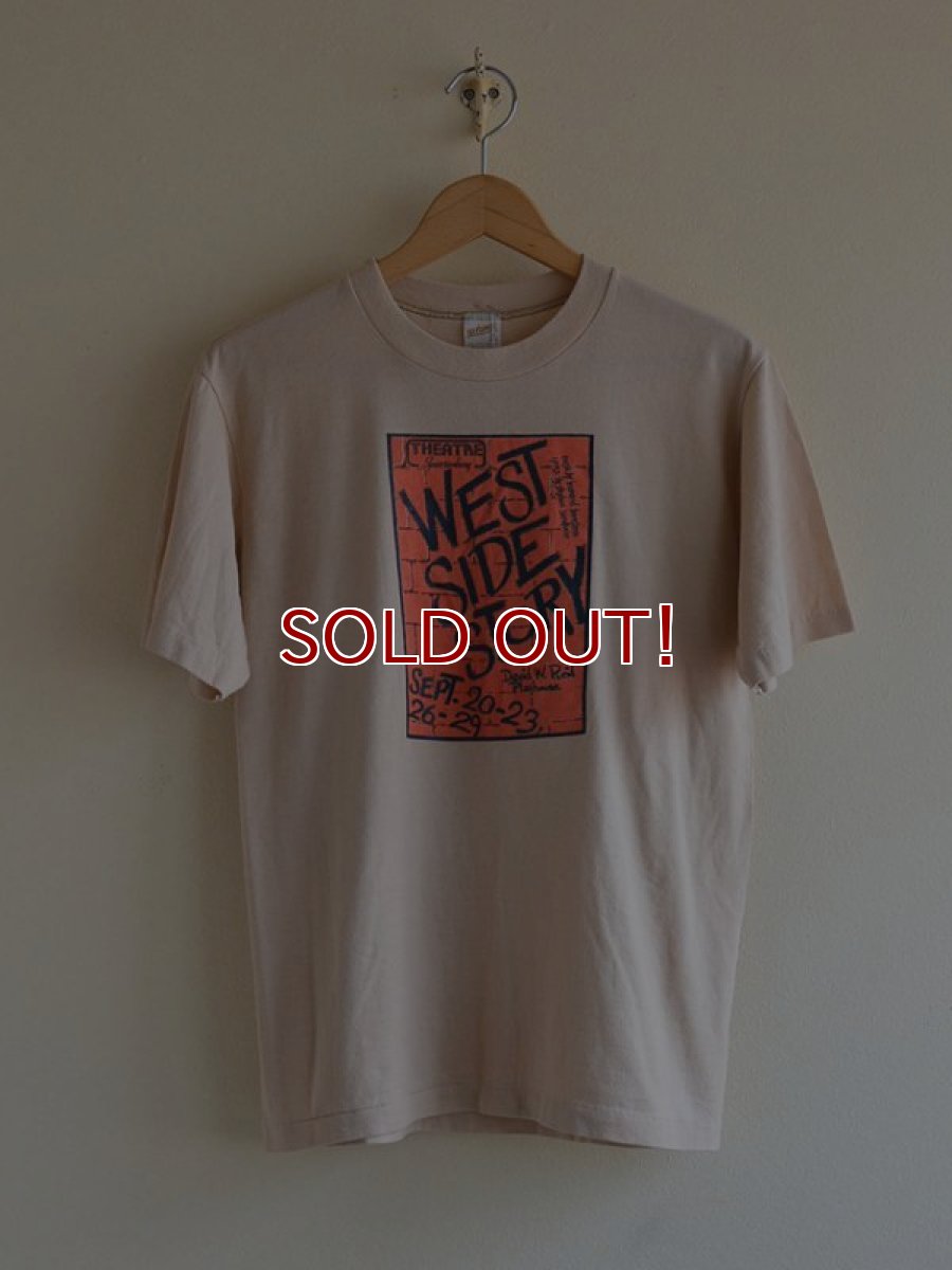 画像1: 1980s ミュージカル WEST SIDE STORY Tシャツ　 表記M  (1)