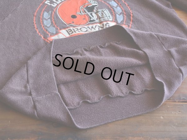 画像8: 1980s Champion CLEVELAND BROWNS スウェット　 表記L 