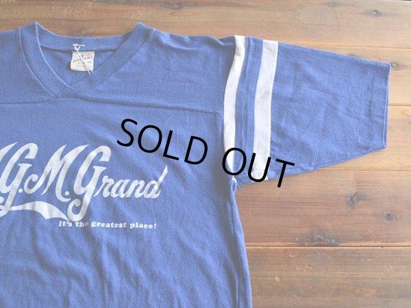画像4: 1980s MGM Grand フットボールTシャツ　 表記L 