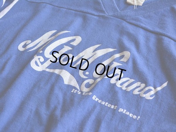 画像5: 1980s MGM Grand フットボールTシャツ　 表記L 