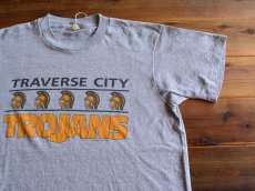 画像4: 1980s TRAVERSE CITY TROJANS Tシャツ　 表記M  (4)